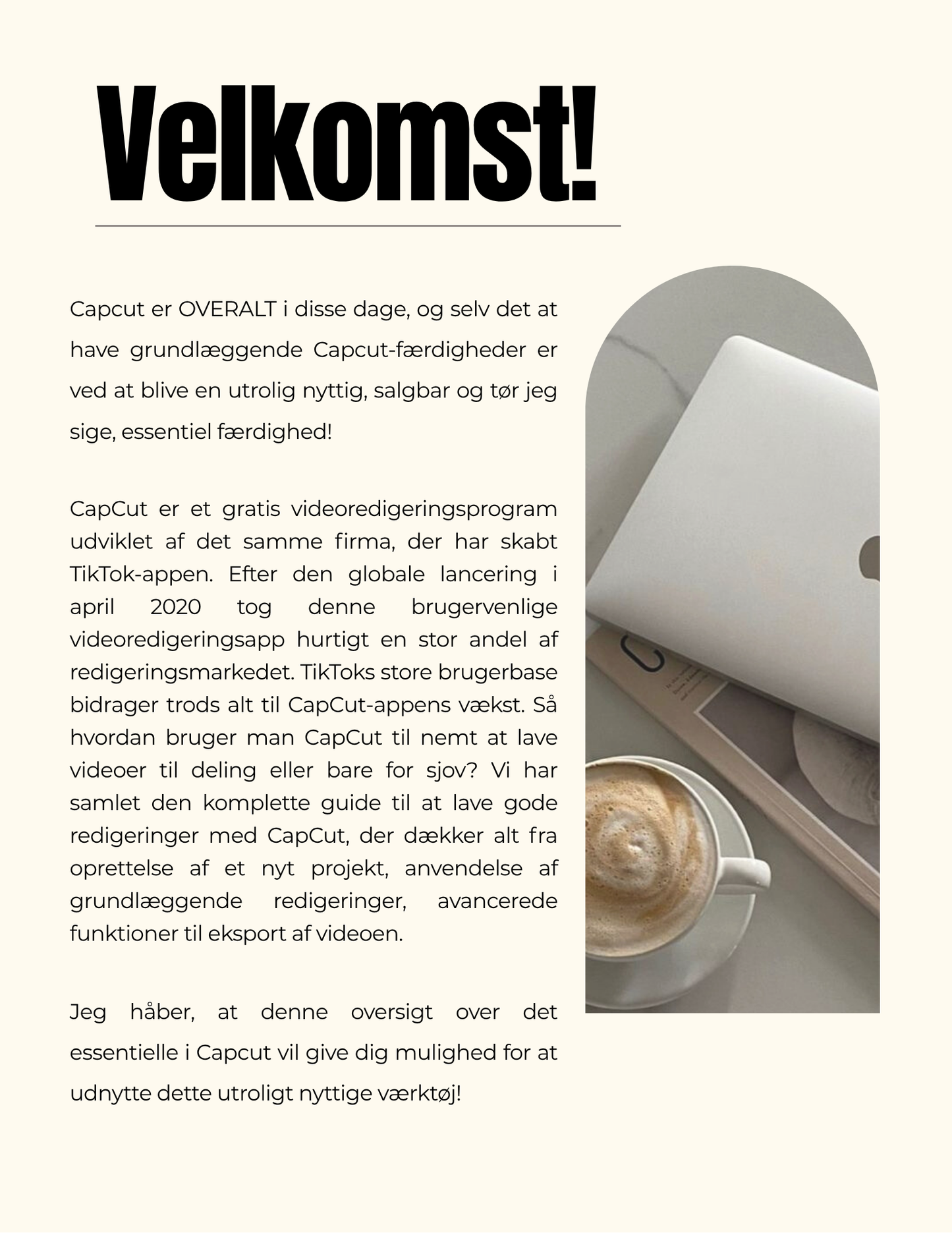 Videoredigering med capcut